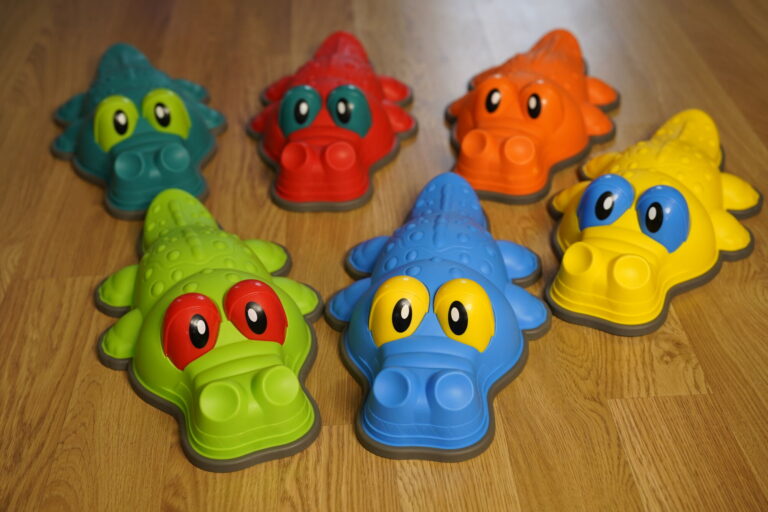 Nášlapné kameny - krokodýli