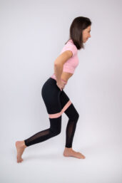 Kruhová guma růžová