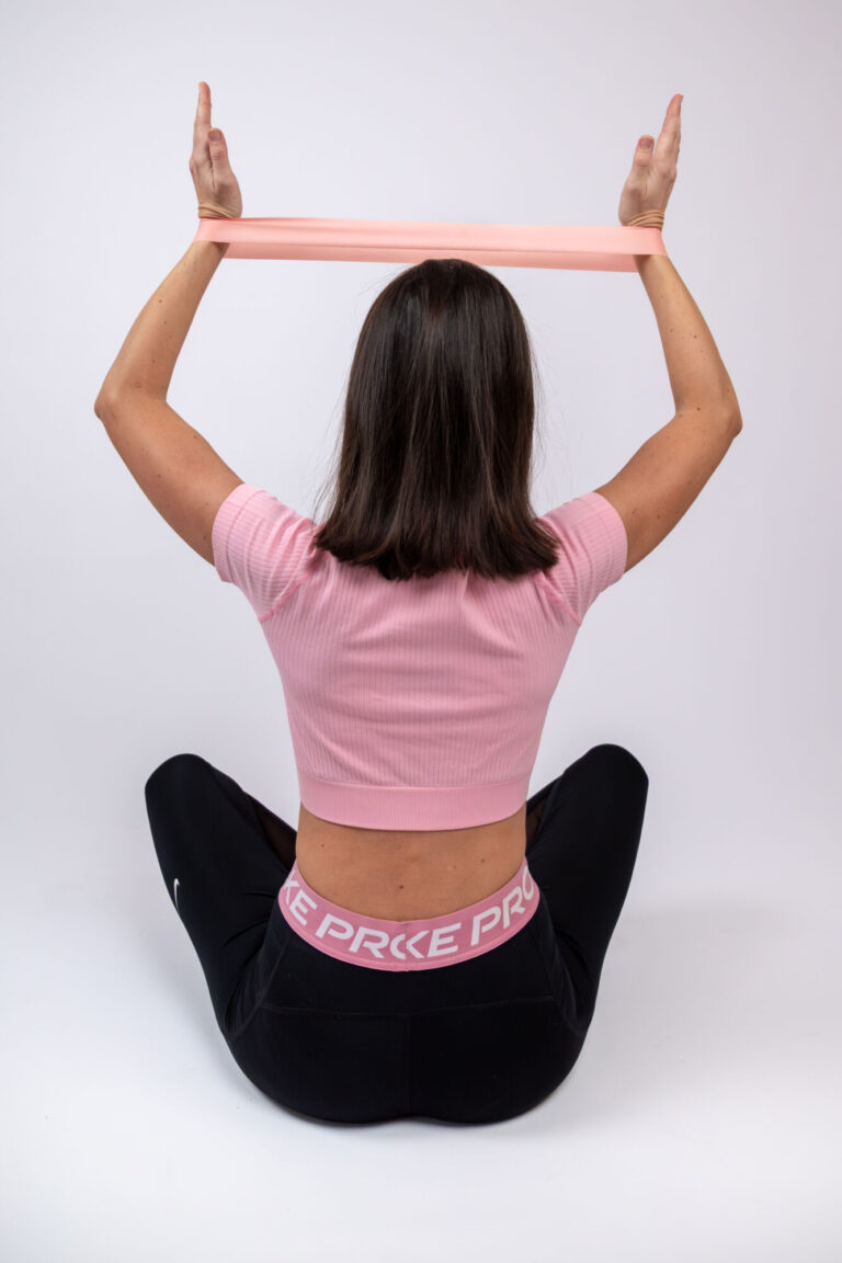 Kruhová guma růžová