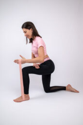 Kruhová guma růžová