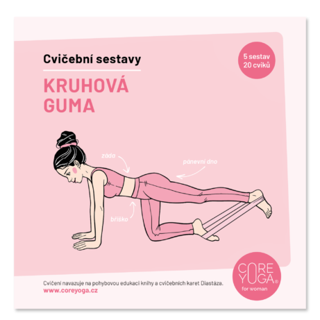 Cvičebnice kruhová guma